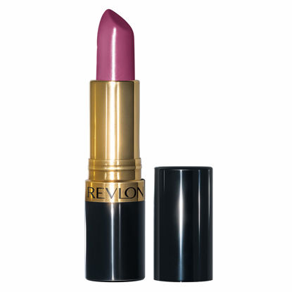 Picture of Revlon Super Lustrous Lipstick, High Impact Lipcolor with Moisturizing Creamy Formula, Infused with Vitamin E and Avocado Oil in Plum / Berry, Berry Haute (660)