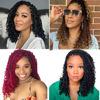 Picture of Crochet Box Braids Hair -8 Packs Goddess Box Braids Crochet Hair Bohemian Curly Crochet Hair Pre-looped Crochet Hair for Black Women… (12(8Packs）, 27/613)