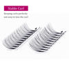 Picture of FADLASH Premade Fans Pointed Base 10D Premade Volume Eyelash Extensions Middle Stem Pre Fanned Lash Extensions Easy Application C/D Curl Eyelash Extension (10D-0.07-D, 17mm)