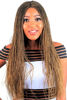 Picture of Wow Braids Twisted Wigs, Micro Million Twist Wig - Color 27 - 22 Inches. Synthetic Hand Braided Wigs for Black Women.