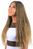 Picture of Wow Braids Twisted Wigs, Micro Million Twist Wig - Color 27 - 22 Inches. Synthetic Hand Braided Wigs for Black Women.