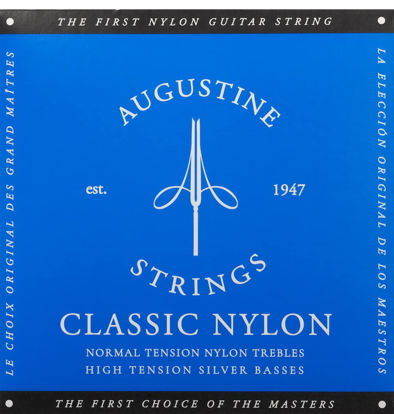 Picture of Augustine Classic Blue set, High Tension Classical Guitar Strings (AUGBLUSET)