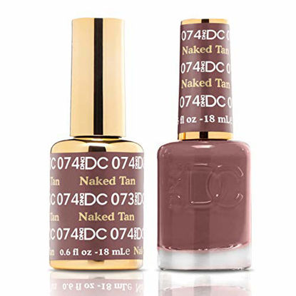 Picture of DND Premium DC Gel Set (DC 074 NAKED TAN)