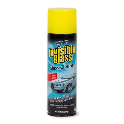 Picture of Invisible Glass 91164 19-Ounce Cleaner for Auto and Home for a Streak-Free Shine, Deep Cleaning Foaming Action, Safe for Tinted and Non-Tinted Windows, Ammonia Free Foam Glass Cleaner