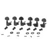 Picture of Musiclily 3+3 Epi Style Sealed Guitar Tuners String Tuning Pegs Keys Machine Heads Set for Les Paul Epiphone Electric Guitar, Half Moon Button Black