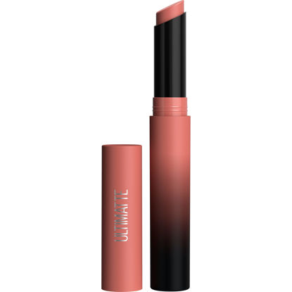 Picture of Maybelline Color Sensational Ultimatte Matte Lipstick, Non-Drying, Intense Color Pigment, More Stone, Rosey Mauve, 0.06 oz