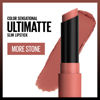 Picture of Maybelline Color Sensational Ultimatte Matte Lipstick, Non-Drying, Intense Color Pigment, More Stone, Rosey Mauve, 0.06 oz