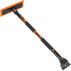 Picture of BIRDROCK HOME 55" Extendable Snow Brush with Detachable Ice Scraper for Car | 14" Wide Foam Head | Size: Truck, Car, & SUV | Aluminum Body with Ergonomic Grip | Safe on Auto Windshield & Window