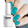 Picture of Vishine Nail Gel Polish, 15ml Soak Off Nail Gel Polish Nail Art Manicure Salon DIY at Home Long-lasting - Turquoise 0.5 OZ