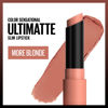 Picture of Maybelline Color Sensational Ultimatte Matte Lipstick, Non-Drying, Intense Color Pigment, More Blonde, Sandy Nude, 0.06 oz