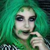 Picture of Mehron Makeup Spinach Tooth FX (.125 ounce bottle with brush) Temporary Green Tooth Paint