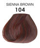 Picture of Adore Semi-Permanent Haircolor #104 Sienna Brown 4 Ounce (118ml) (6 Pack)