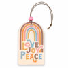 Picture of Car Air Fresheners by Studio Oh! - Pack of 2 Love Peace Joy Scented Hanging Air Fresheners - Unique & Exclusive Fragrance with DeoBoost Odor Eliminator