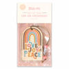 Picture of Car Air Fresheners by Studio Oh! - Pack of 2 Love Peace Joy Scented Hanging Air Fresheners - Unique & Exclusive Fragrance with DeoBoost Odor Eliminator