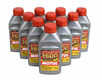 Picture of Motul MTL100949 8068HL RBF 600 Factory Line Dot-4 100 Percent Synthetic Racing Brake Fluid-500, 300. ml