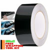 Picture of Free Tool Kit Gloss Black Vinyl Wrap Kit for Black Out Chrome Delete Window Trim Door Trim 2" x100Ft