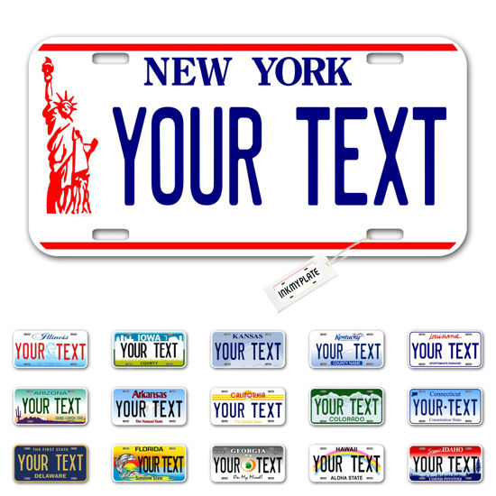 Personalized car clearance tags