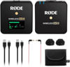 Picture of Rode Wireless GO II Single Compact Digital Wireless Microphone System Recorder Bundle with Professional Grade Lapel Microphone