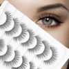 Picture of Onlyall Lashes Natural Look False Eyelashes Volume Lashes Mink Soft Eye Lashes Fluffy False Lashes 13MM A12