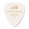 Picture of Dunlop 483P01MD Genuine Celluloid, White, Medium, 12/Player's Pack