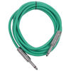 Picture of Seismic Audio SASTSX-10Green-6PK 10-Feet TS 1/4-Inch Guitar, Instrument, or Patch Cable, Green