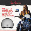 Picture of Daytona Helmets Half Skull Cap Motorcycle Helmet - DOT Approved [Pearl White] [3XL]