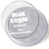 Picture of Blue Squid PRO Face Paint - Metallic Silver (30gm), Superior Quality Professional Water Based Single Cake, Face & Body Makeup Supplies for Adults, Kids & SFX