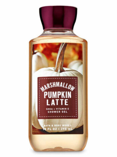 Picture of Bath & Body Works Shea & Vitamin E Body Shower Gel Marshmallow Pumpkin Latte 10 Oz