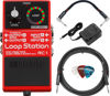 Picture of Boss RC-1 Loop Station Bundle with Power Supply, Instrument Cable, Patch Cable, and Picks