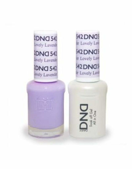 Picture of DND Gel Set 491-550 (DND 542 Lovely Lavender)