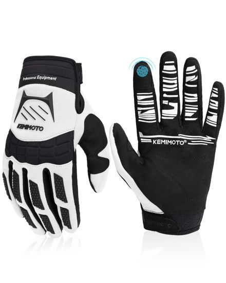 GetUSCart Kemimoto Dirt Bike Gloves Motocross Gloves ATV