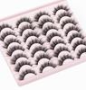 Picture of Mink Lashes Natural Look Fluffy Wispy Eyelashes Pack zanlufly Eye Lashes Mink Dramatic Full Thick False Eyelashes Fox Reusable Handmade Soft Fake Eyelashes