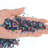 Picture of QOGIR 3000 Pieces SS16 Mixed Hotfix Rhinestones for Crafts Clothes Nail Art Diamantes Flatback 4mm Glass Gems Rhinestone