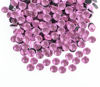 Picture of QOGIR 3000 Pieces SS16 Pink Hotfix Rhinestones for Crafts Clothes Nail Art Diamantes Flatback 4mm Glass Gems Rhinestone