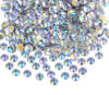 Picture of QOGIR 3000 Pieces SS16 Paradise Shine Hotfix Rhinestones for Crafts Clothes Nail Art Diamantes Flatback 4mm Glass Gems Rhinestone