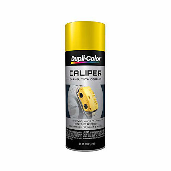 Picture of Dupli-Color (BCP101-6 PK) Yellow Brake Caliper Paint - 12 oz. Aerosol, (Case of 6)