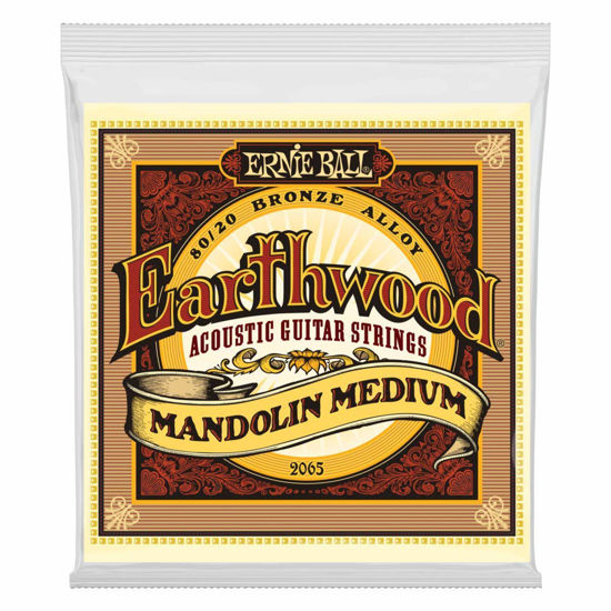 Picture of Ernie Ball Earthwood Medium 80/20 Bronze Mandolin Strings, 10-36 Gauge (P02065)