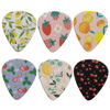 Picture of KEIAHUAN Bling Guitar Picks for Women Girl Gift for Bass Electric Acoustic Guitars 6 Piece 0.96mm,Multi Color