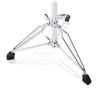 Picture of Extended Height Snare Drum Stand by GRIFFIN | Tall Adjustable Height Snare Stand For Practice Pad | Concert Stand Up Drum Mount Holder With Basket Clamp | Double Braced Percussion Chrome Drum Hardware