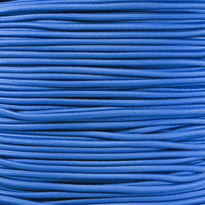 Picture of PARACORD PLANET Bungee Nylon Shock Cord 2.5mm 1/32", 1/16", 3/16", 5/16", 1/8?, 3/8", 5/8", 1/4", 1/2 inch Crafting Stretch String 10 25 50 & 100 Foot Lengths Made in USA