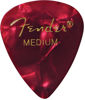 Picture of Fender Premium Celluloid 351 Shape Picks, Medium, Red Moto - 12 Pack