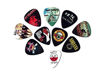 Picture of Legendary Bands Guitar Picks (10 medium picks in a packet)(For Music Lovers)… (Medium thickness (0.71mm))