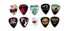 Picture of Legendary Bands Guitar Picks (10 medium picks in a packet)(For Music Lovers)… (Medium thickness (0.71mm))