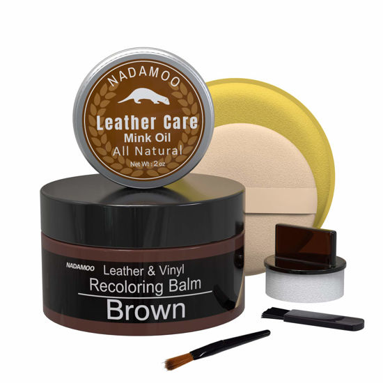 Leather Recoloring Balm  Leather repair, The balm, Diy leather repair