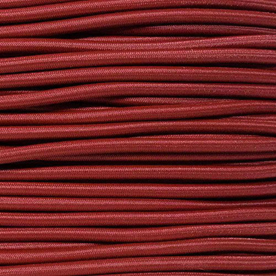 Picture of PARACORD PLANET Bungee Nylon Shock Cord 2.5mm 1/32", 1/16", 3/16", 5/16", 1/8?, 3/8", 5/8", 1/4", 1/2 inch Crafting Stretch String 10 25 50 & 100 Foot Lengths Made in USA