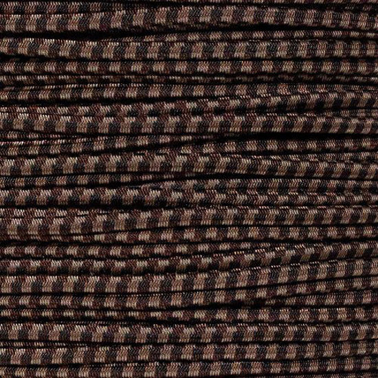 Picture of PARACORD PLANET Bungee Nylon Shock Cord 2.5mm 1/32", 1/16", 3/16", 5/16", 1/8?, 3/8", 5/8", 1/4", 1/2 inch Crafting Stretch String 10 25 50 & 100 Foot Lengths Made in USA