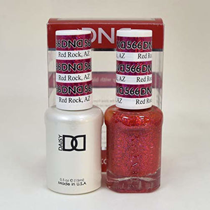 Picture of DND Gel and Matching Polish #566 Red Rock, AZ