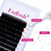 Picture of Eyelash Extension Classic Lash Extensions CC Curl Mixed Tray Semi-permanent Individual Lash Extensions Premium Eyelashes Extension Supply (0.15-CC, 8-14mm Mix)