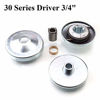 Picture of New 30 Series 6.5 HP Go Kart/Mini Bike Torque Converter Clutch Driver Pulley Replacement Comet Manco 212CC 3/4" Bore Max Torque