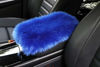 Picture of Forala Auto Center Console Pad Fluffy Coral Fleece Car Armrest Seat Box Cover Protector Universal Fit (Z-Blue)